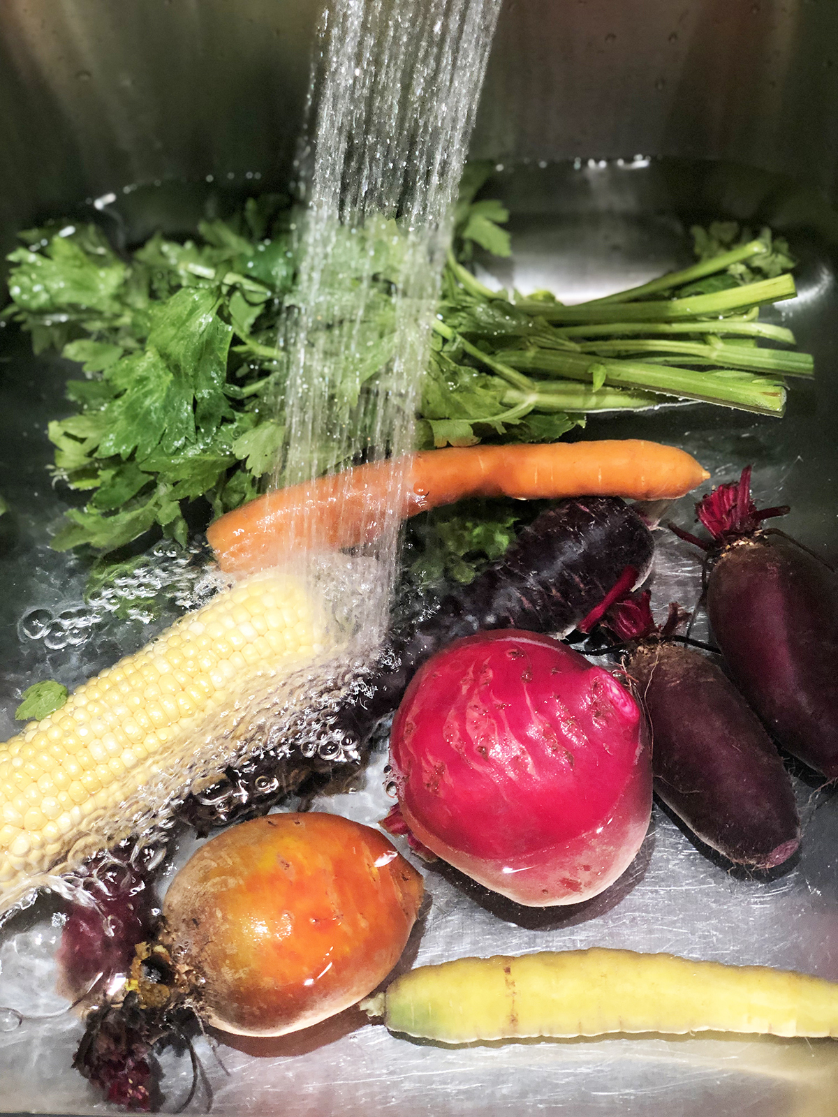 PX washing vegetables 5012316